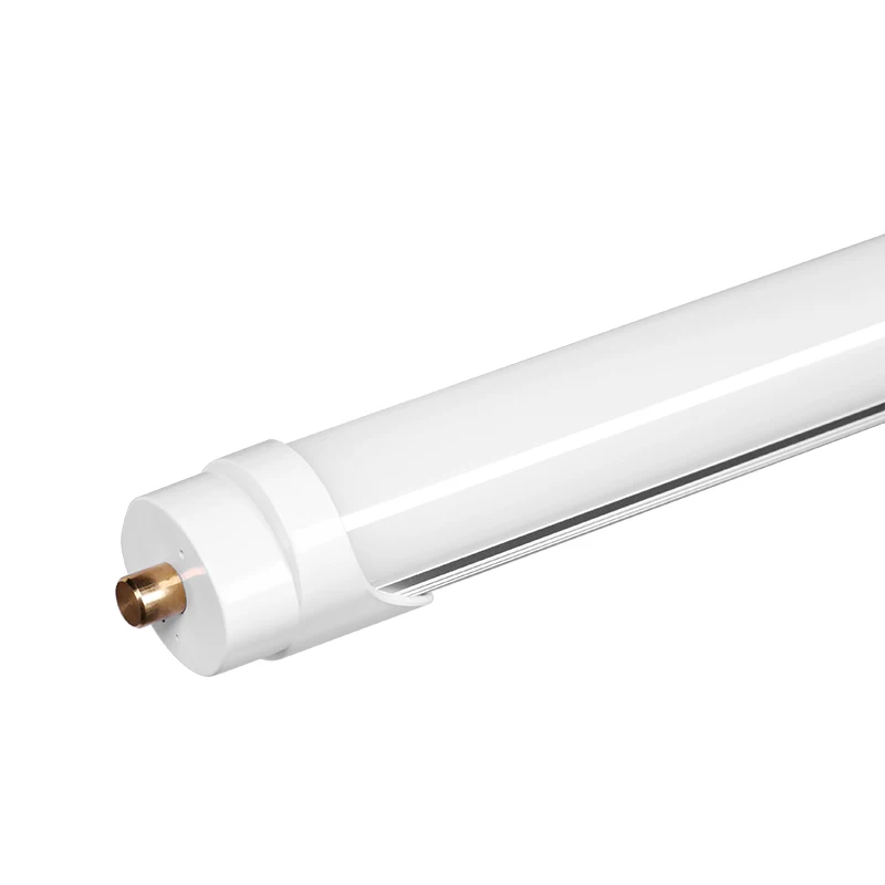 Single Pin T8 36W 8 Foot DLC 130lm/w LED Light Tube Fixture FA8
