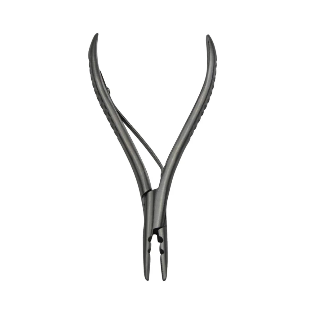 Stainless Steel Hair extension Pliers With 2 holes Hair Extension Tool For Hair Remove Micro Ring Loop Made in Pakistan