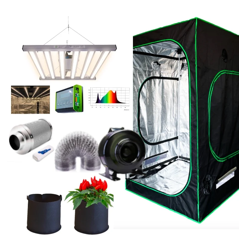 Indoor Hydroponic 4x4 Box Growing Set For Sale Growing Tent
