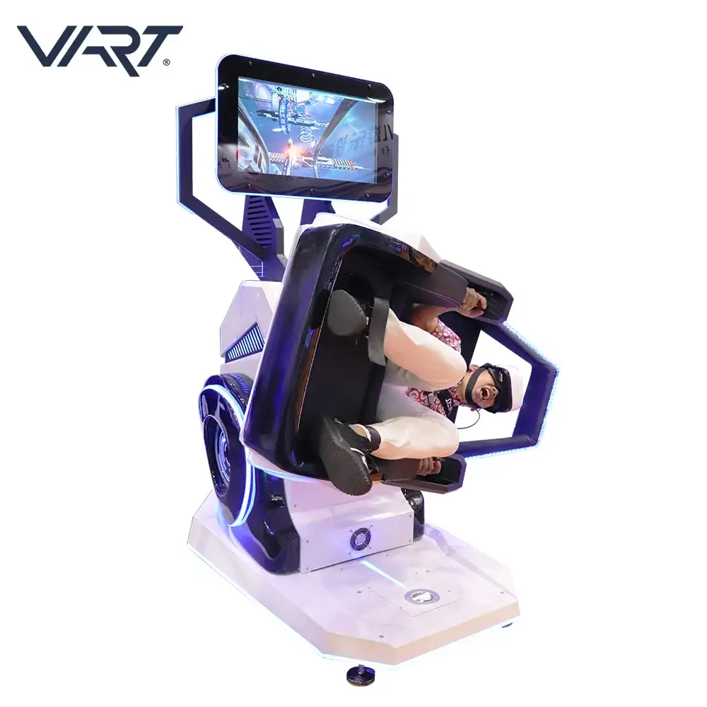 Hot Sale 3D VR Motion Chair Simulator 360 Flight Racing Simulator Cookpit for Sale