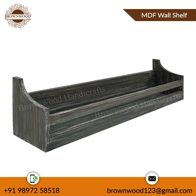 Top selling Excellent Quality MDF Wood Flotting Wall Shelf For Storage High Quality Bedroom Storage Decorative Wall Shelf