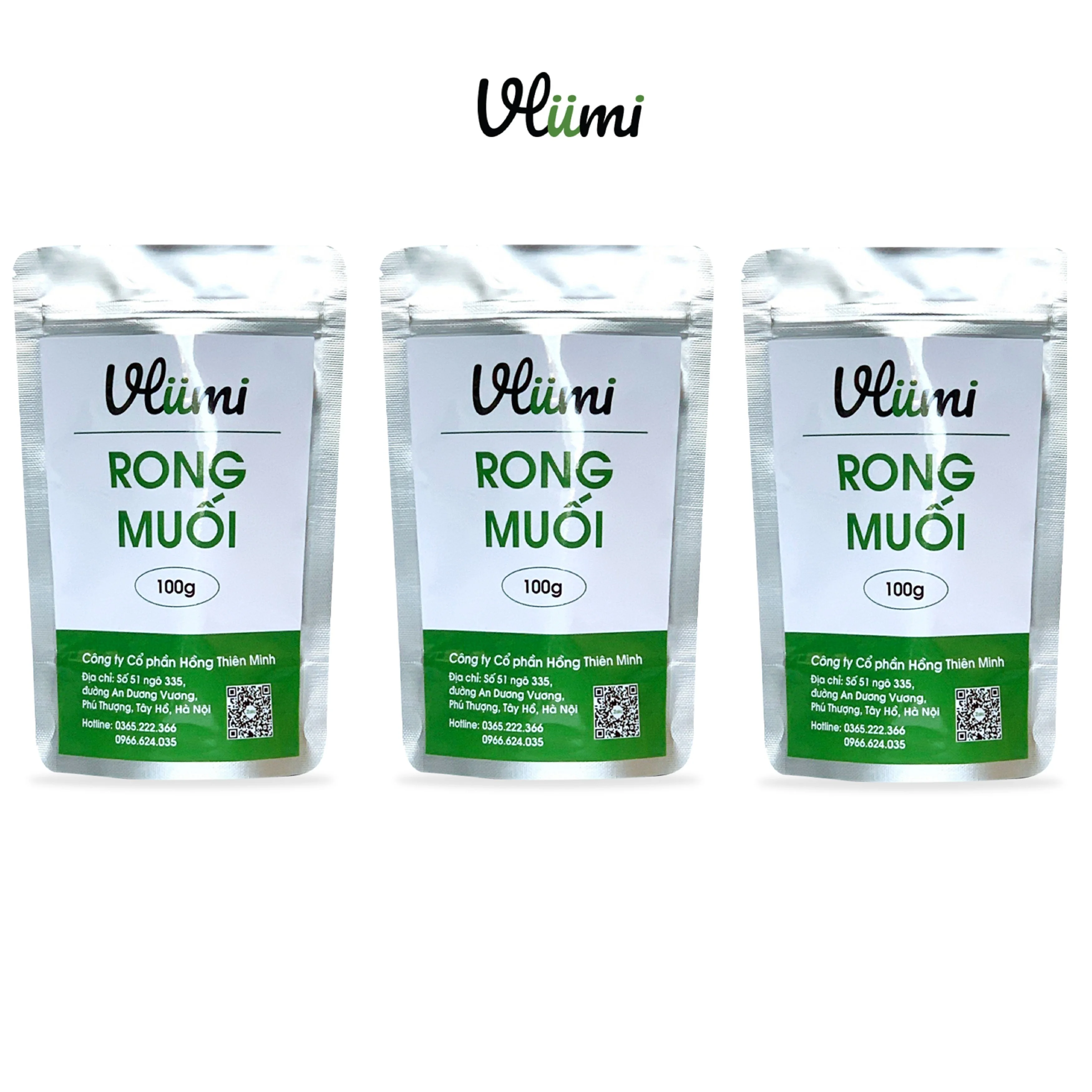 
 Здоровая еда-маринованная зеленая икра-потеря веса веганские чистые морские водоросли, сделанные во Вьетнаме  