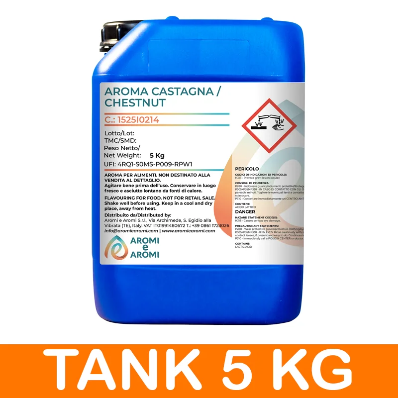 Import from Italy Fresh Chestnut Flavor Food Additive - Flavoring essence for Food & Beverage