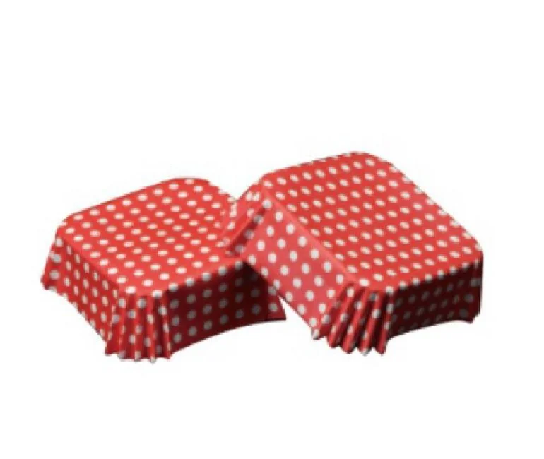 High Quality Square Paper Baking Cups For Bakery Cake Bread Snack Liners