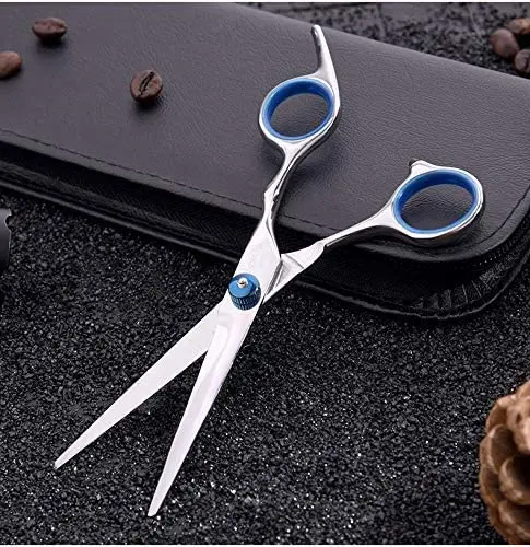 High Quality Stainless Steel Hair Dressing Scissors Set Customized Logo Barber Shears Beauty Hair Cutting Packaging Included