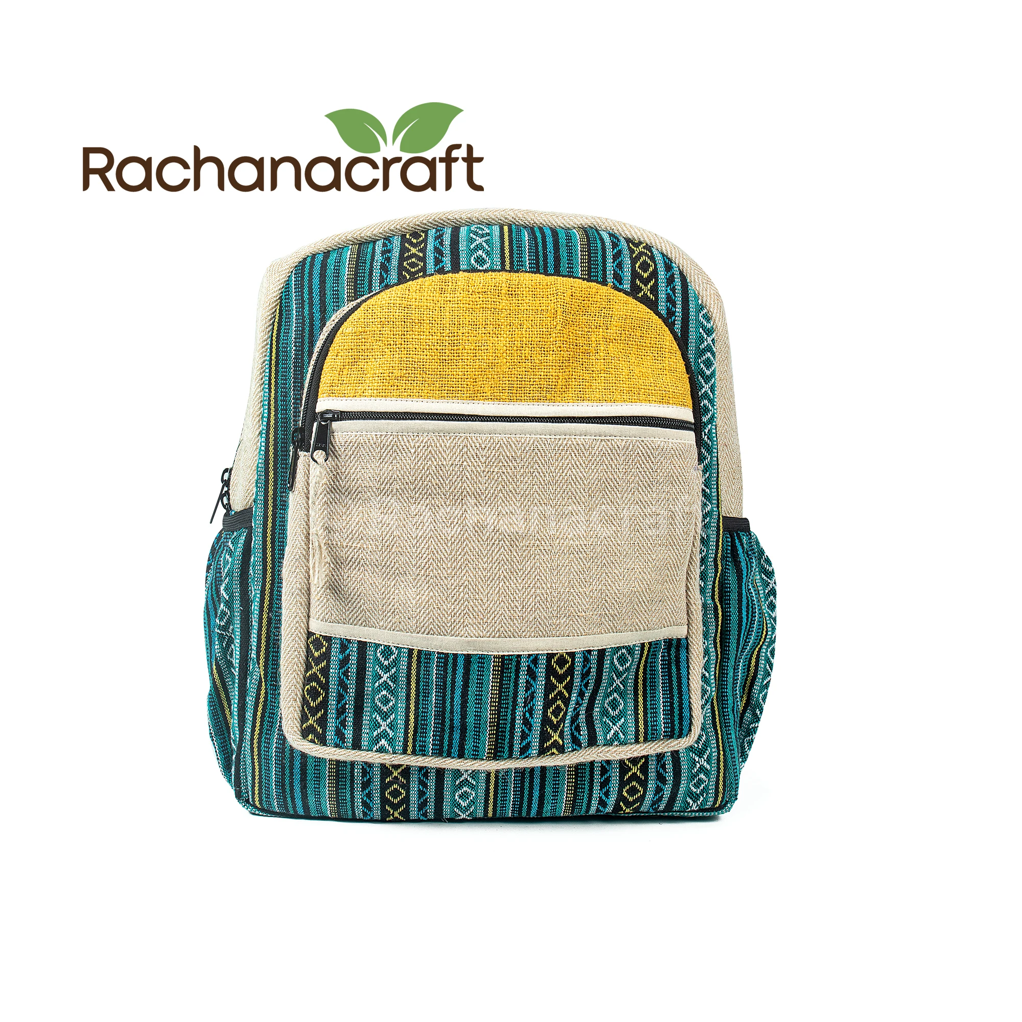 Ecofriendly Regular Size Rachana Backpack, Travel, Hipster Pack Fair Trade from Nepal Made Wholesale Supplies