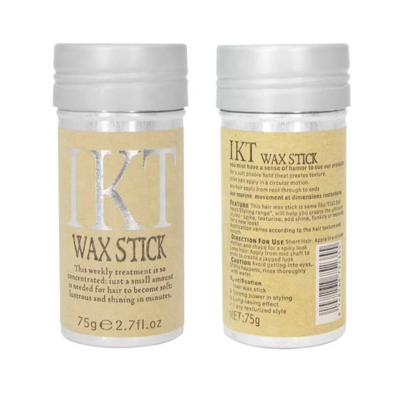 USA wholesale premium Hair Wax Stick Wig stick Pomade stick Anti-Frizz with natural Castor oil and Beeswax for all hair types