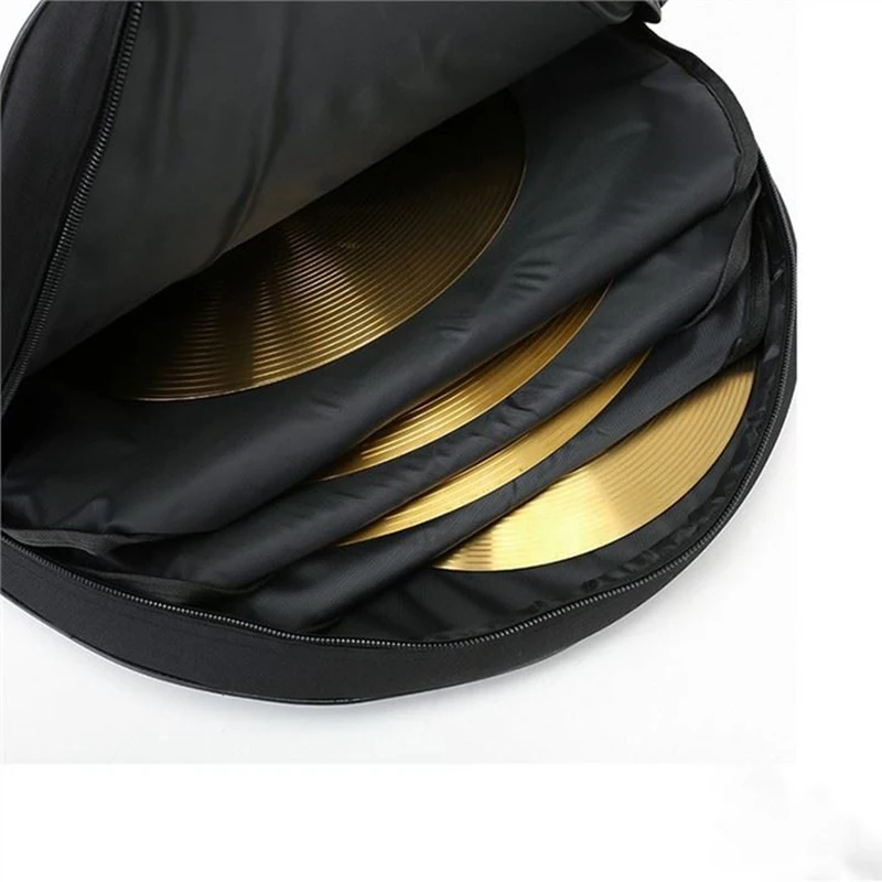 New design Comfortable Carry Soft Interior Padding Cymbal Bag  drum cymbal bag  gig bag drum set case with 3 layer 4mm thickness