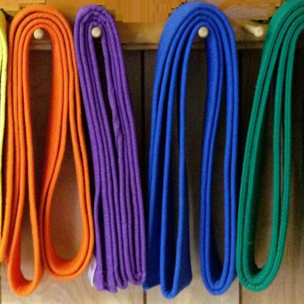  Ремни униформы дзюдо OEM для онлайн-продажи ремень черного цвета боевых искусств