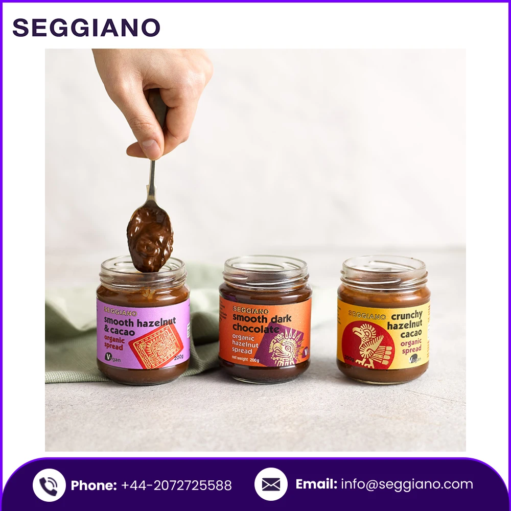 Шоколадный листовой орех Seggiano органический Гладкий шоколад 200 г