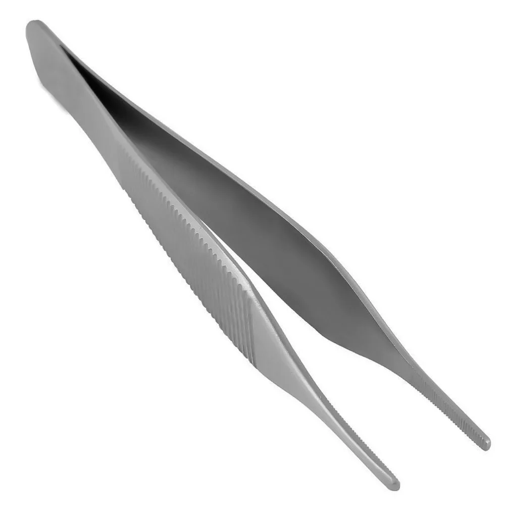 
TC Adson Brown Tissue Forceps Serrated Tweezers Dressing 4.75