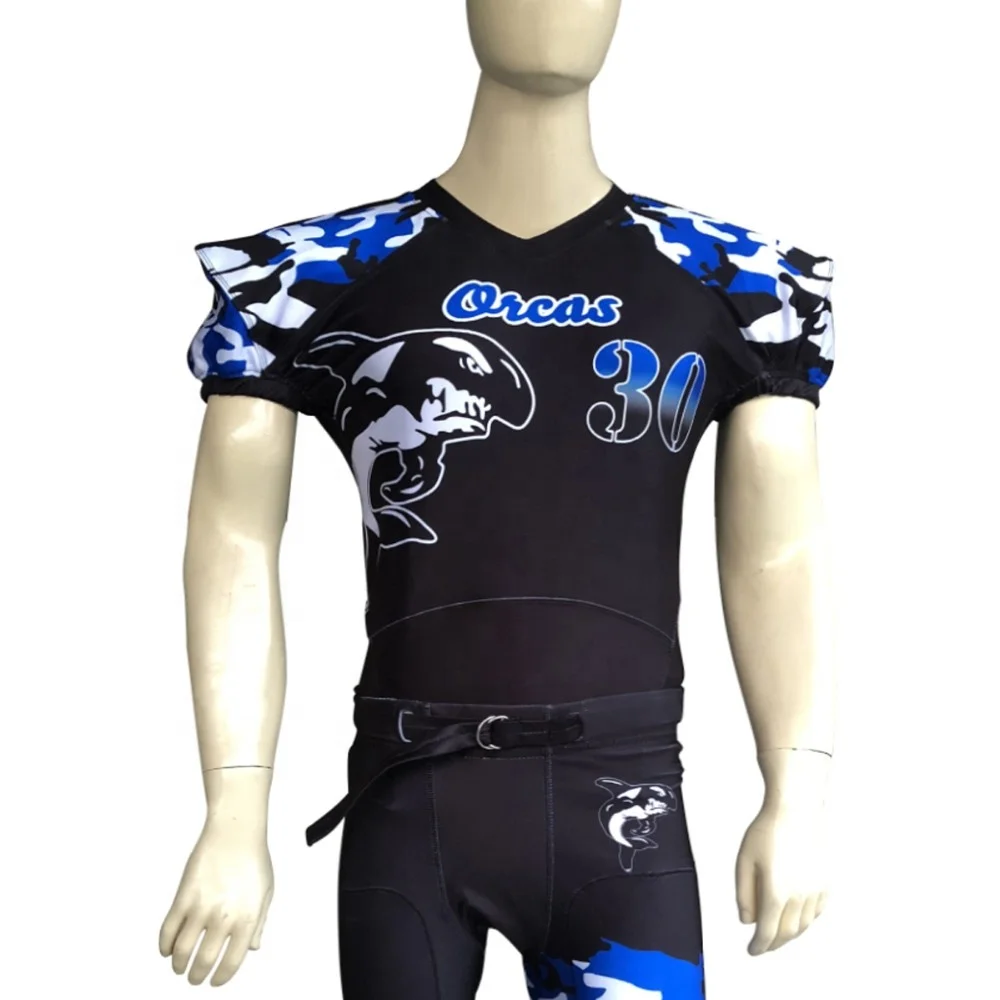 2022 New Style Sublimation Printed Camouflage Design American Football Jersey/Custom Team Logo Player American Football Jerseys