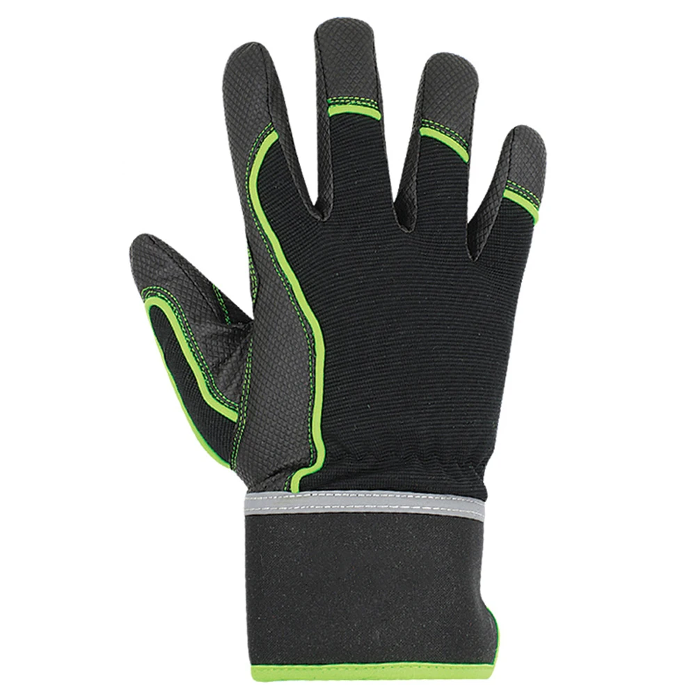 Heavy Duty Mechanic Anti Vibration Shockproof Rescue Cut Resistant Mechanic Gloves