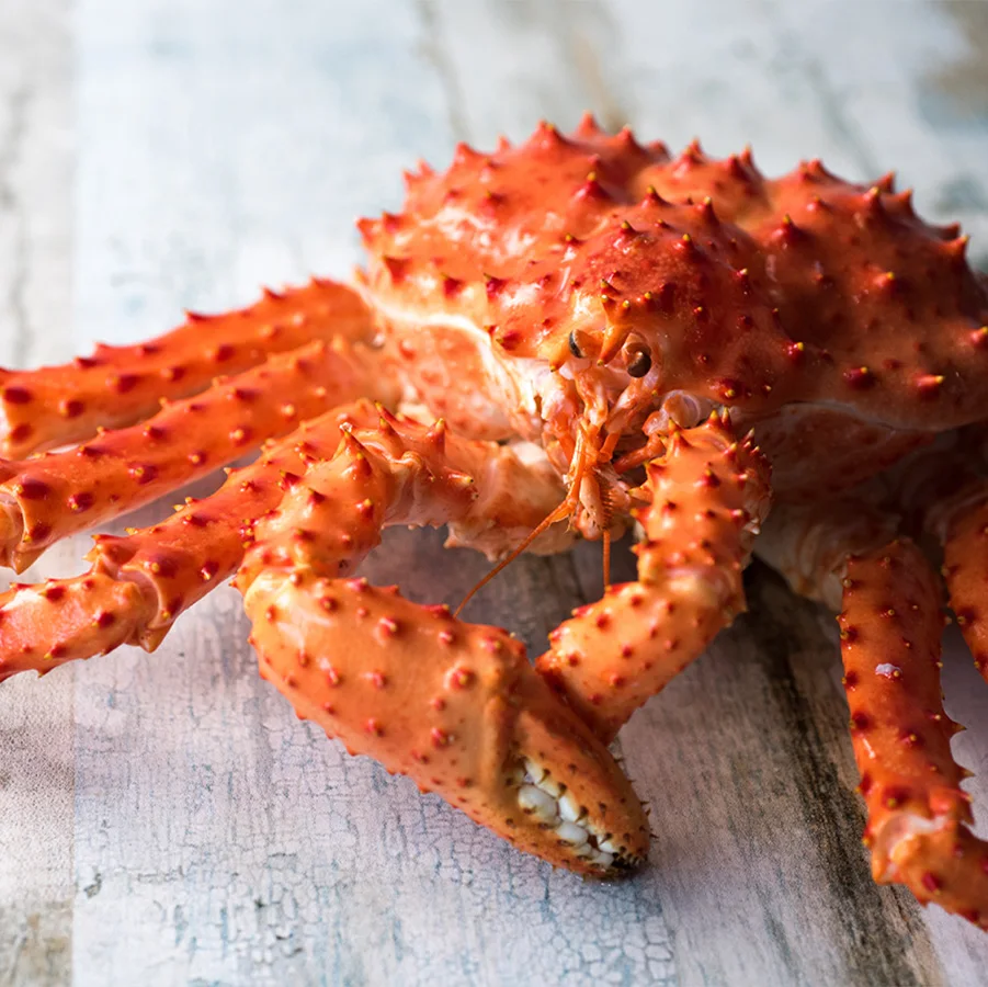 Чили высшее качество морские морепродукты 600-1800 г/шт индивидуальная упаковка полностью замороженный чилийский Королевский