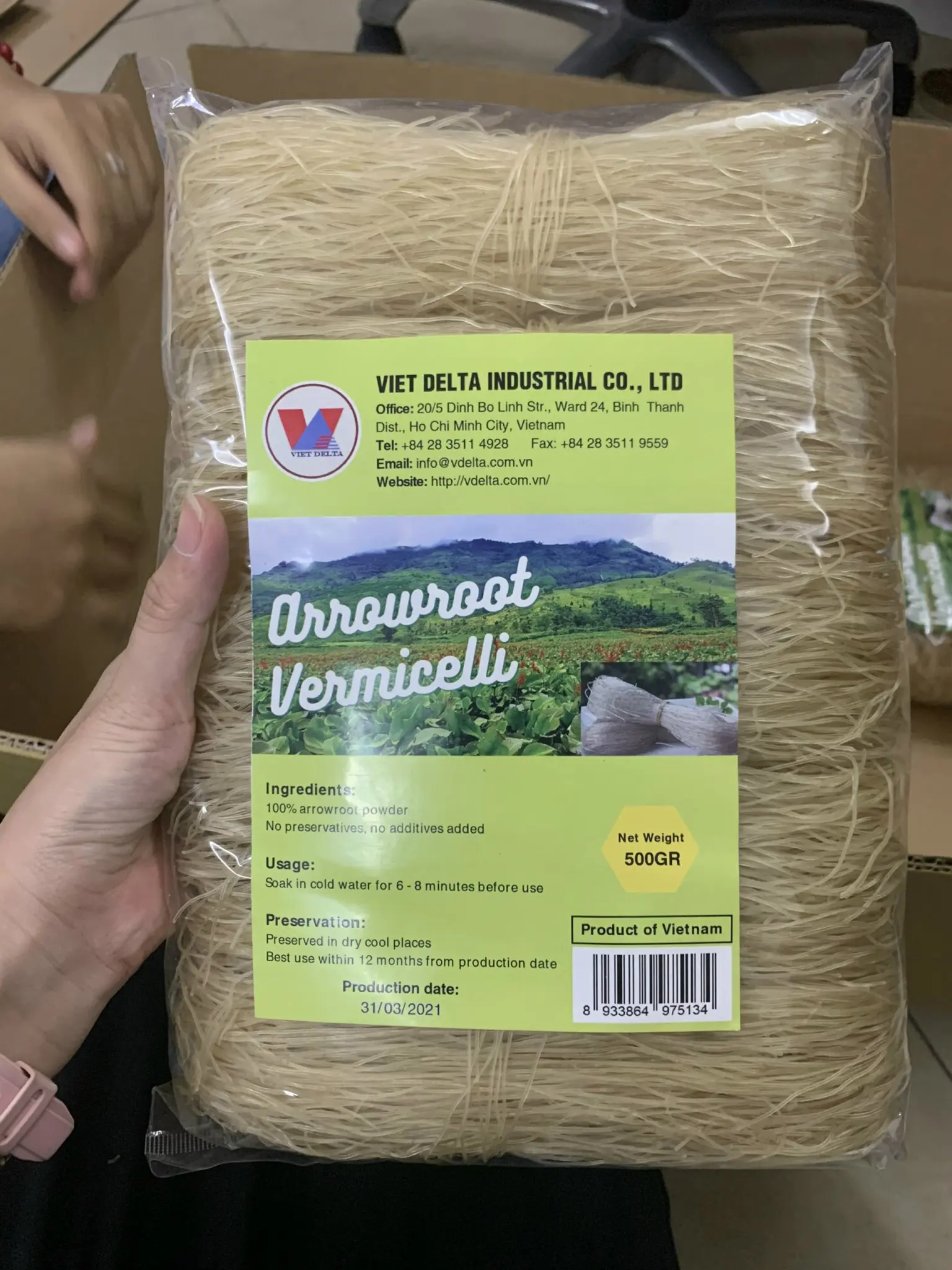  Высококачественная рисовая лапша/сушеная вермишель лапша из Вьетнама // Whatsapp Jade + 84 787408159