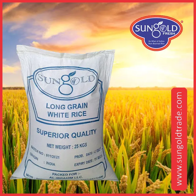 Indian long grain white rice