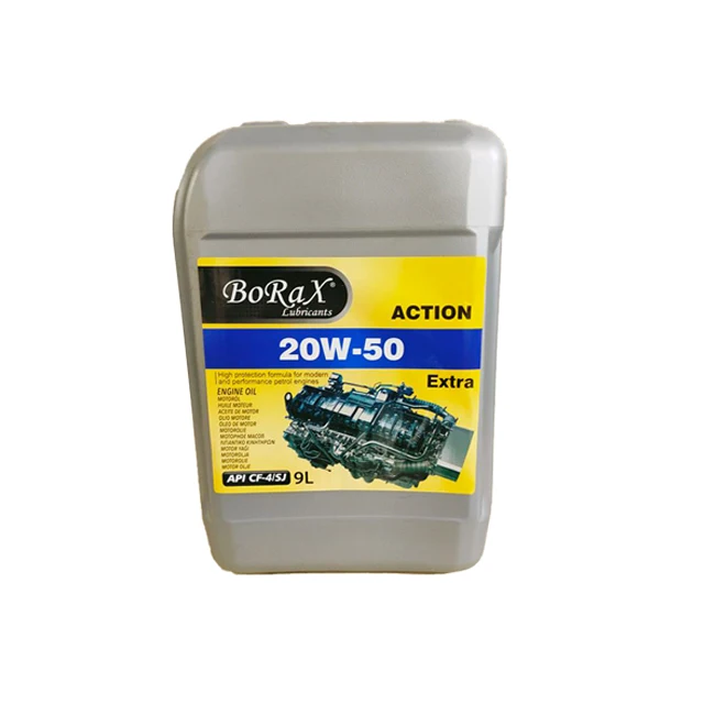 20W 50 FULL SYNTHETIC Resistant Engine Motor Oil High Quality Borax Lubricants for Gasoline and Diesel Vehicles 4L