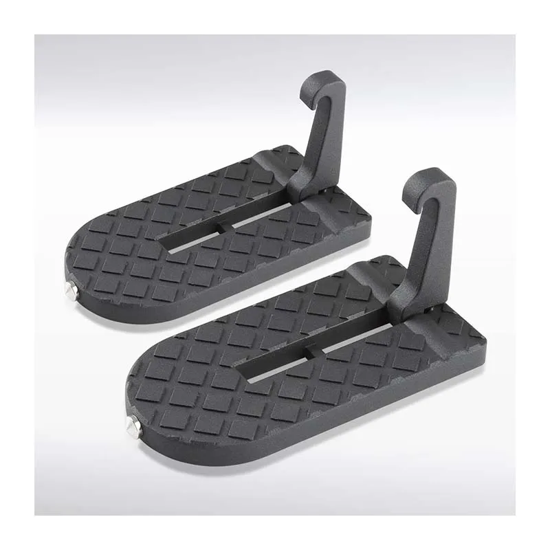 Multifunction Car Doorstep Auto Roof Rack Ladder Car Door Latch Hook Step Pedal with Glass Breaker Safety Hammer