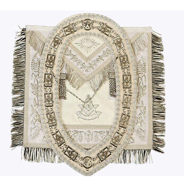 Masonic Regalia Rose Croix 18th Degree Apron Gauntlets & Collar Set Embroidery Apron,Collar & Cuffs