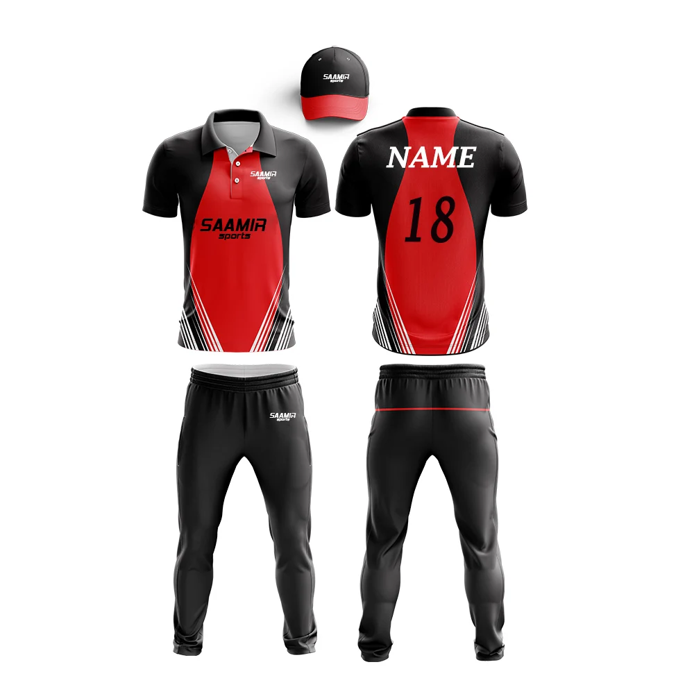 Custom Cricket Team Wear Color Combo / Custom Cricket Uniform Kit Tshirt and Trouser with Custom Design