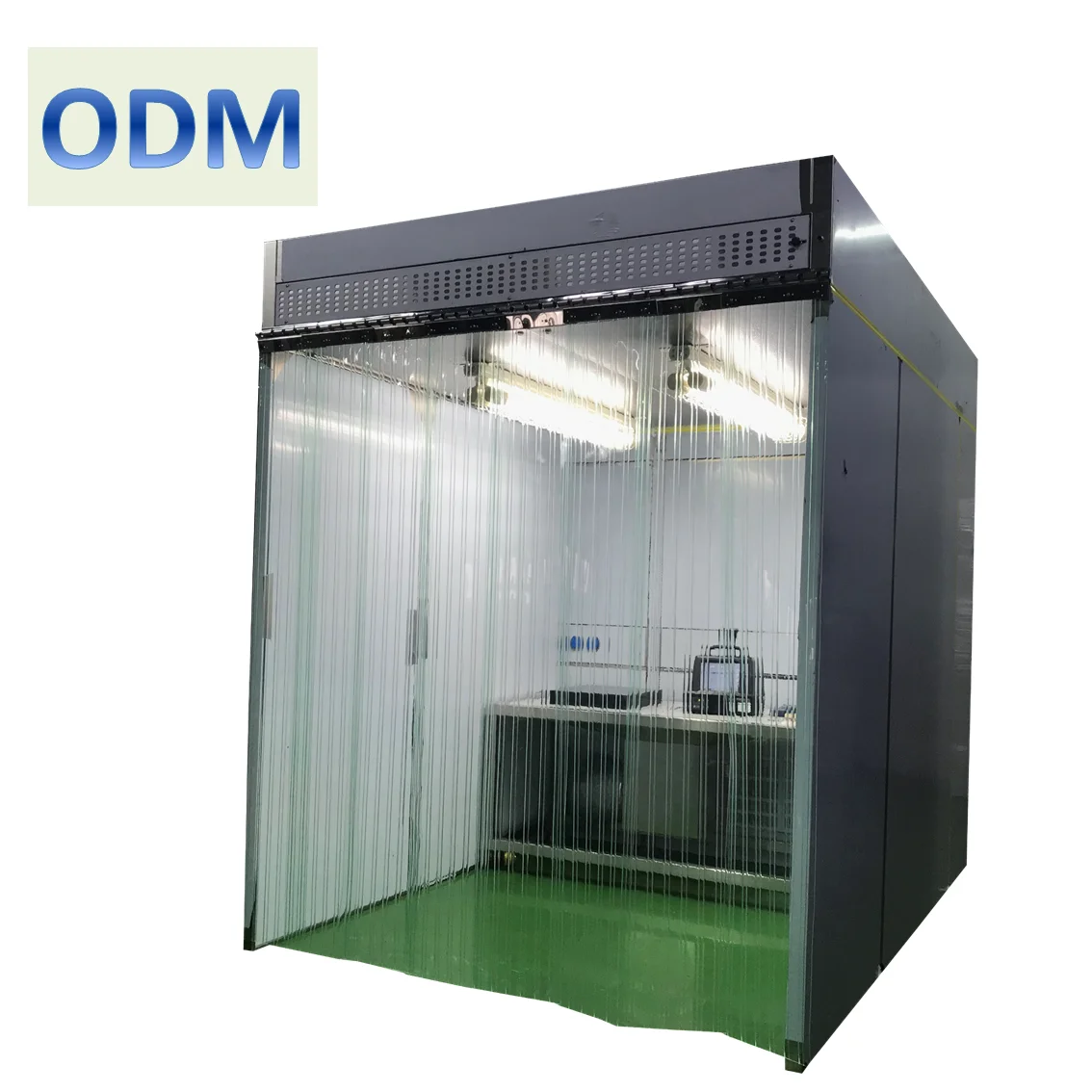 Soft wall clean room with laminar flow Laboratory Class 100 PVC curtain clean booth
