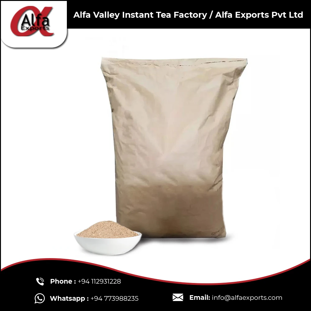 Best Beverage 100% Premium Lemon Flavor Blended 2in1 Premix Instant Ceylon Lemon Iced Tea Powder At Wholesale Price