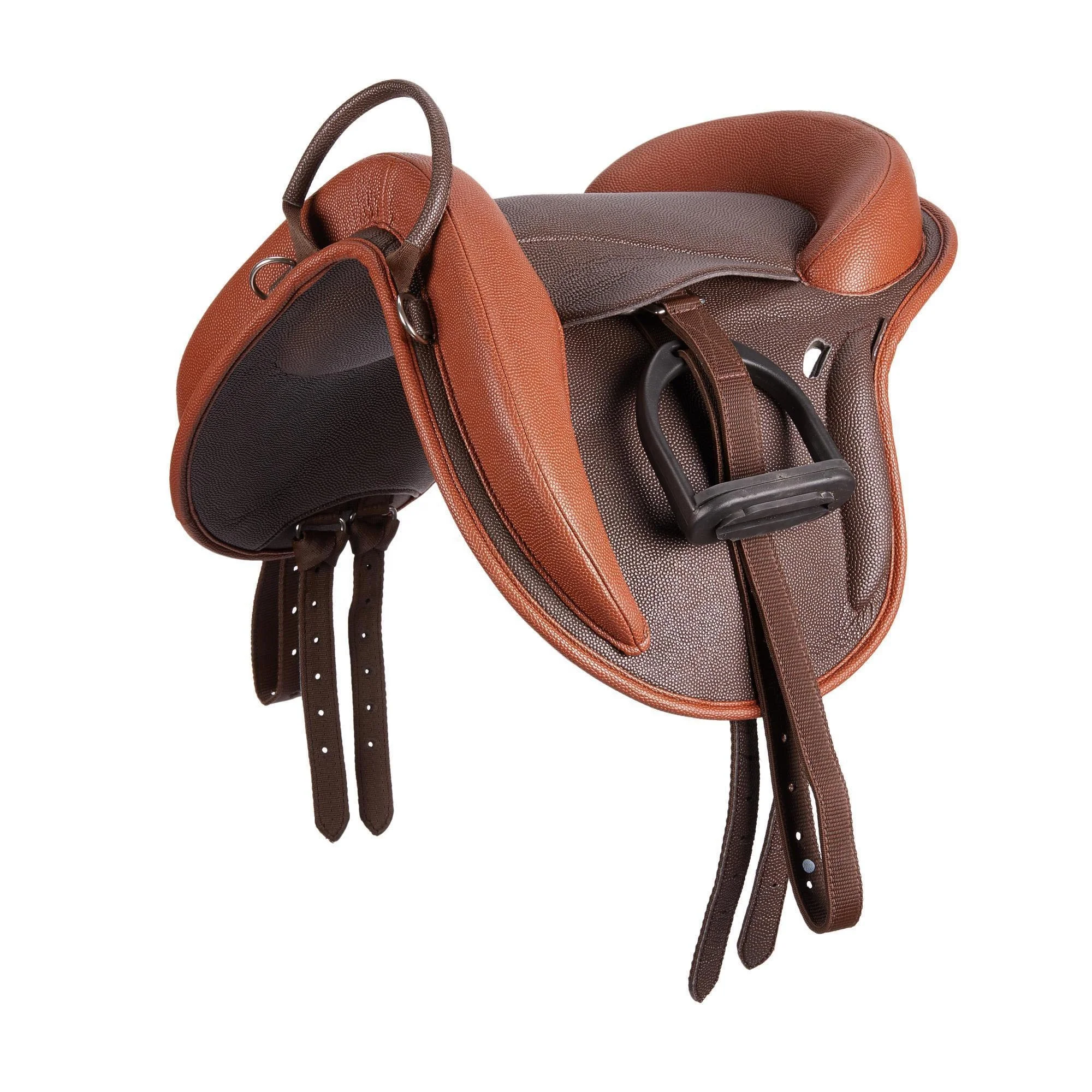 Premium Horse Racing Tack Leather Western Saddle / Unique Style Horse Racing barrel Saddle