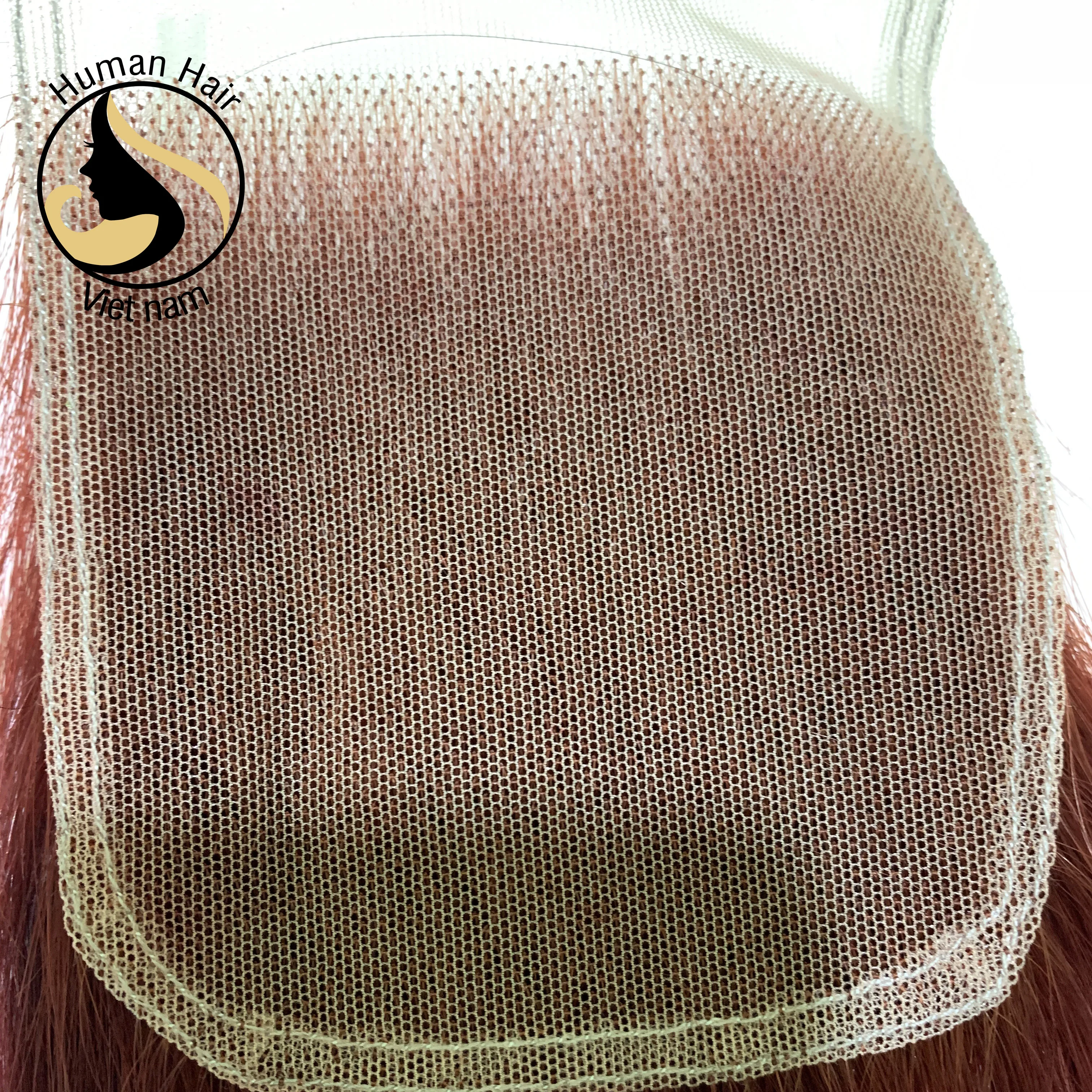 Thin Hairline 4x4 Wine Red Burgundy 99J Transparent HD Swiss Lace Closure Virgin Remy Hair Extension 100% Human Hair Vietnam