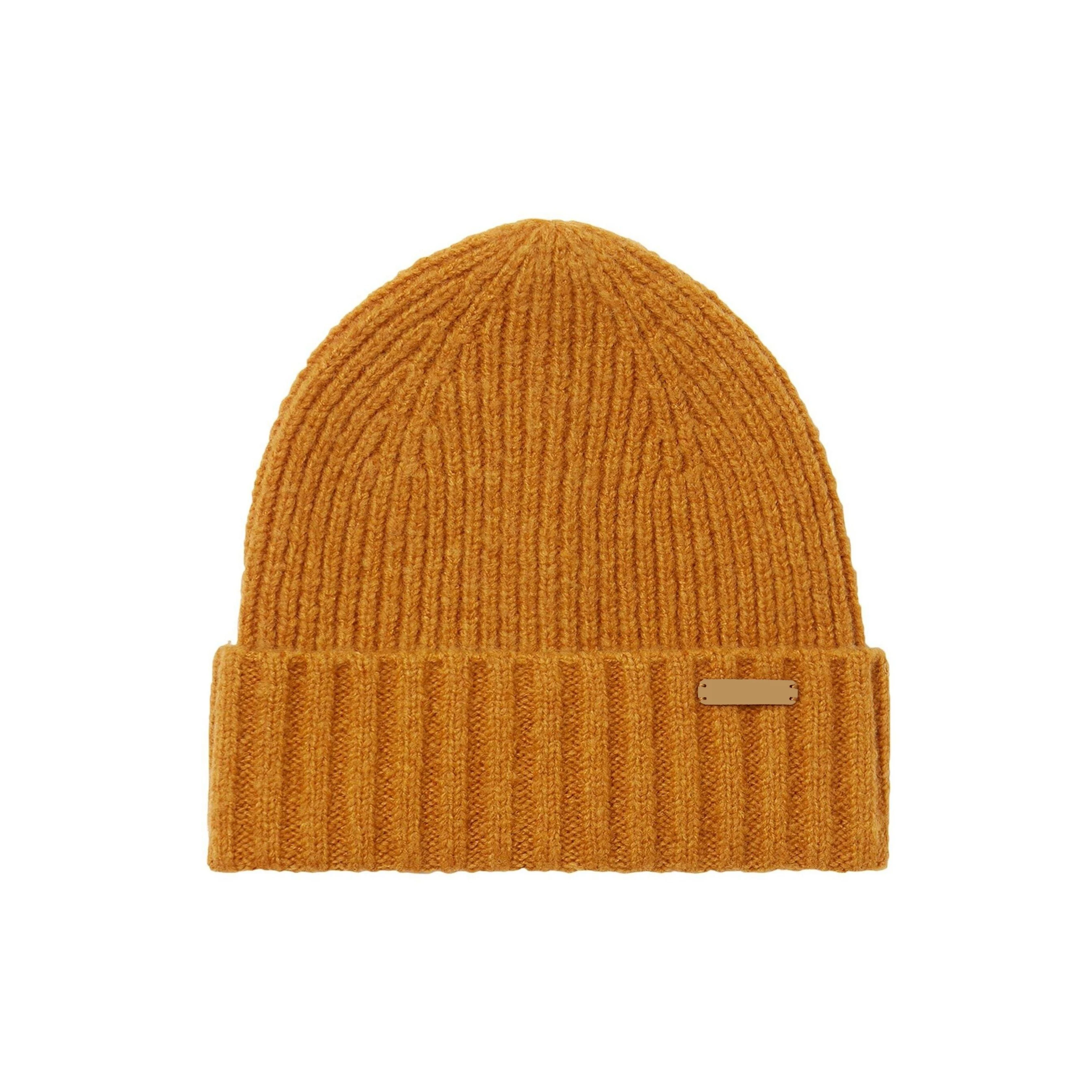 Wholesale Fashionable Custom Logo Embroidery Logo Unisex Solid Color Warm Winter Beanie Caps Knitted Hats For Unisex