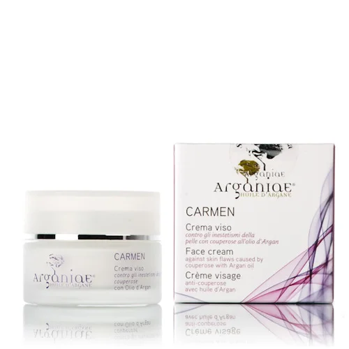 Arganiae Best Face Care Product Italian Private Label Sensitive Skin with Couperose Cream Face 50ml
