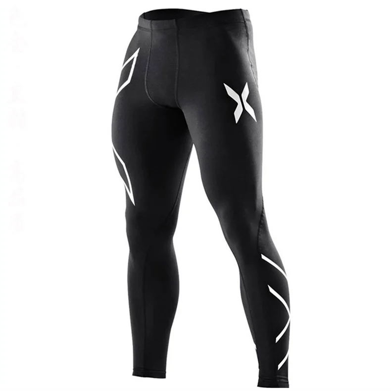 Men Compression Tights / Hot Sale High Quality Sublimation  Breathable Men High Wasted Compression Leggings