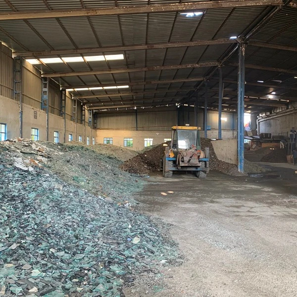 recycled broken scrap crushed glass cullet from Turkey