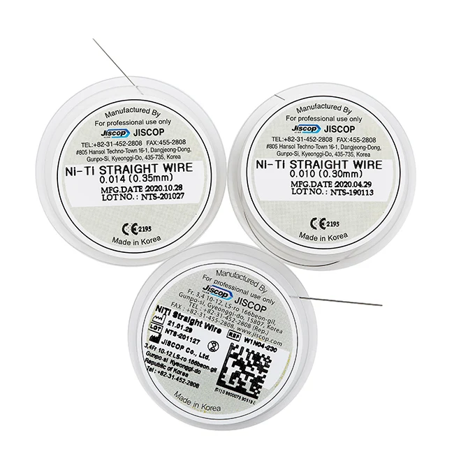 Ортодонтическая суперэластичная прямая проволока по доступной цене