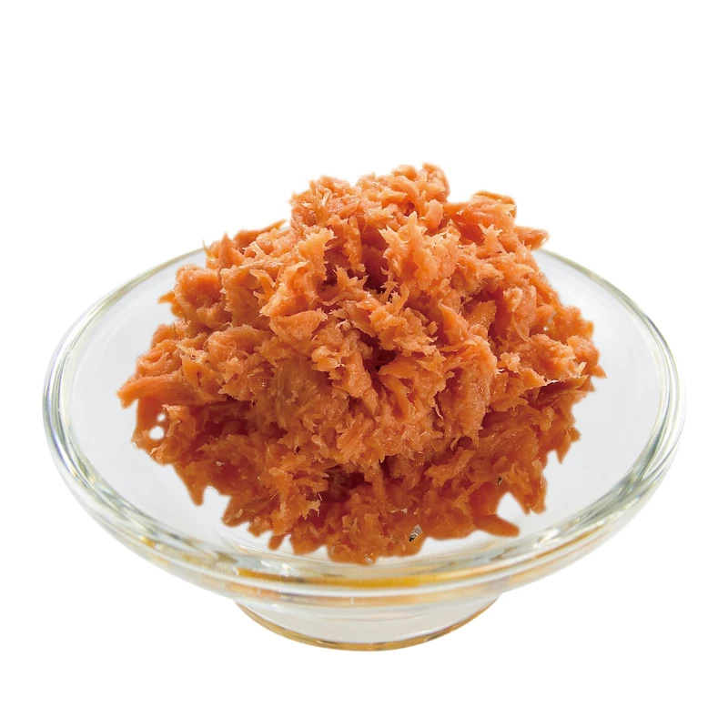 Factory price Frozen Seasoned Salmon Flake