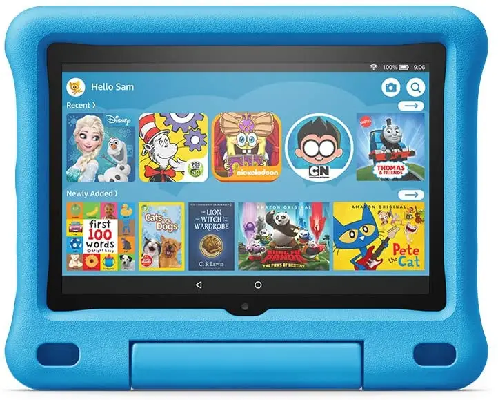 Fire HD 8 Kids tablet  8  HD display ages 3 7  32 GB  Blue Kid Proof Case (11000001898171)