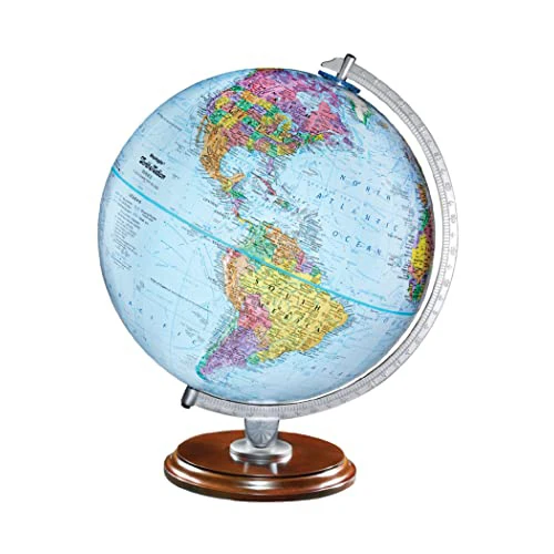 Desktop Political World Globe with Stand