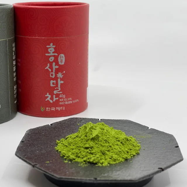 
Korean Healthy Powdered Red Ginseng Matcha tea Korean Manufactured 