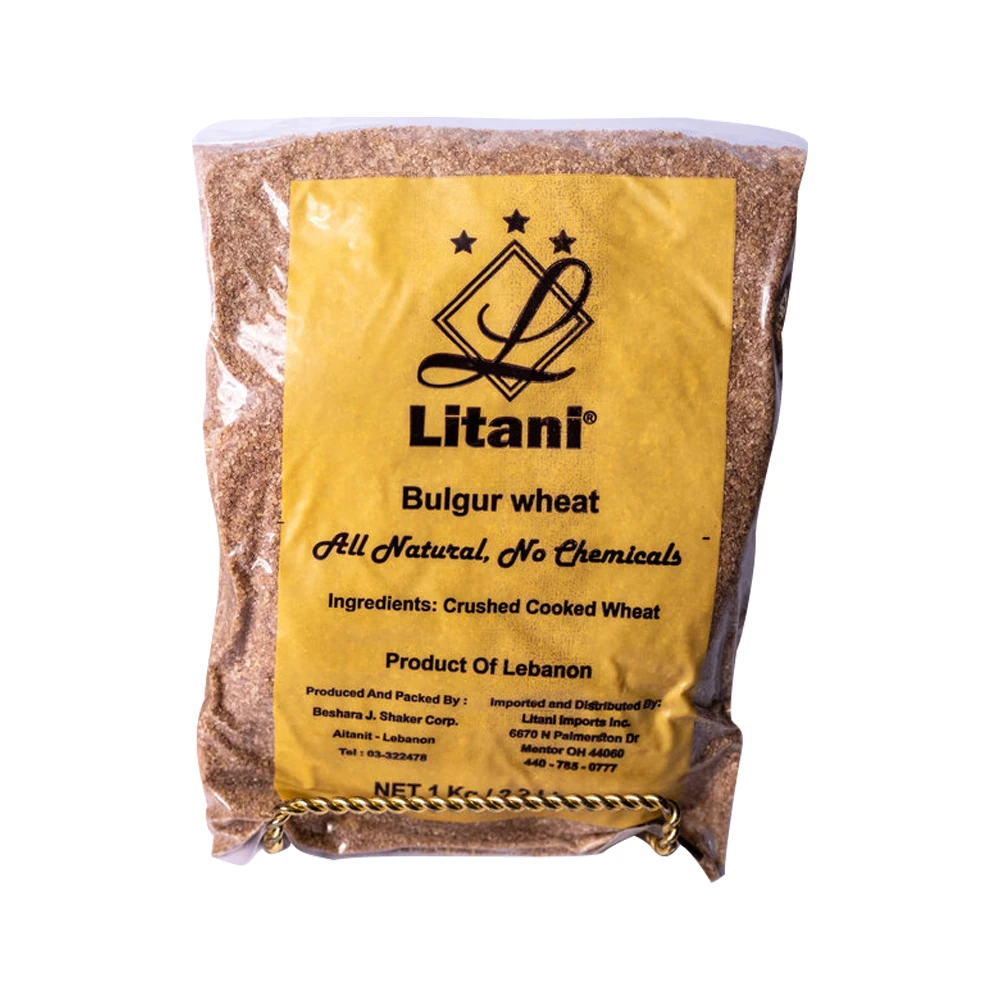 Litani Products Premium Quality Bulgur Wheat 1 kg / 2.2 lbs Wheat Wholesale Export Wheat