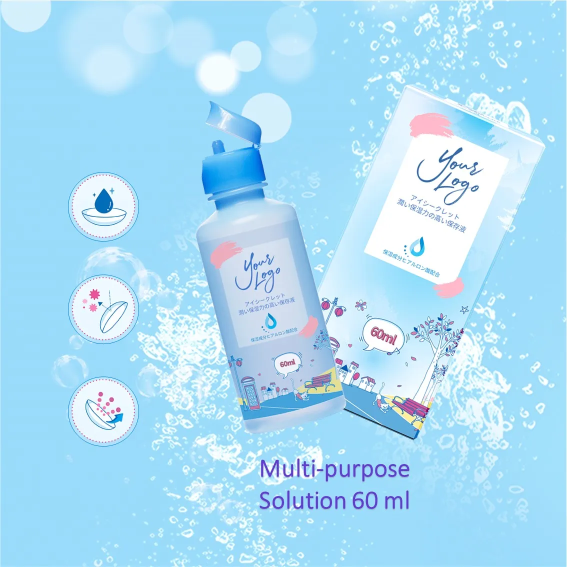 
Hot Sale 60 ML Wholesale Price Any Lens Cleaning Solution 