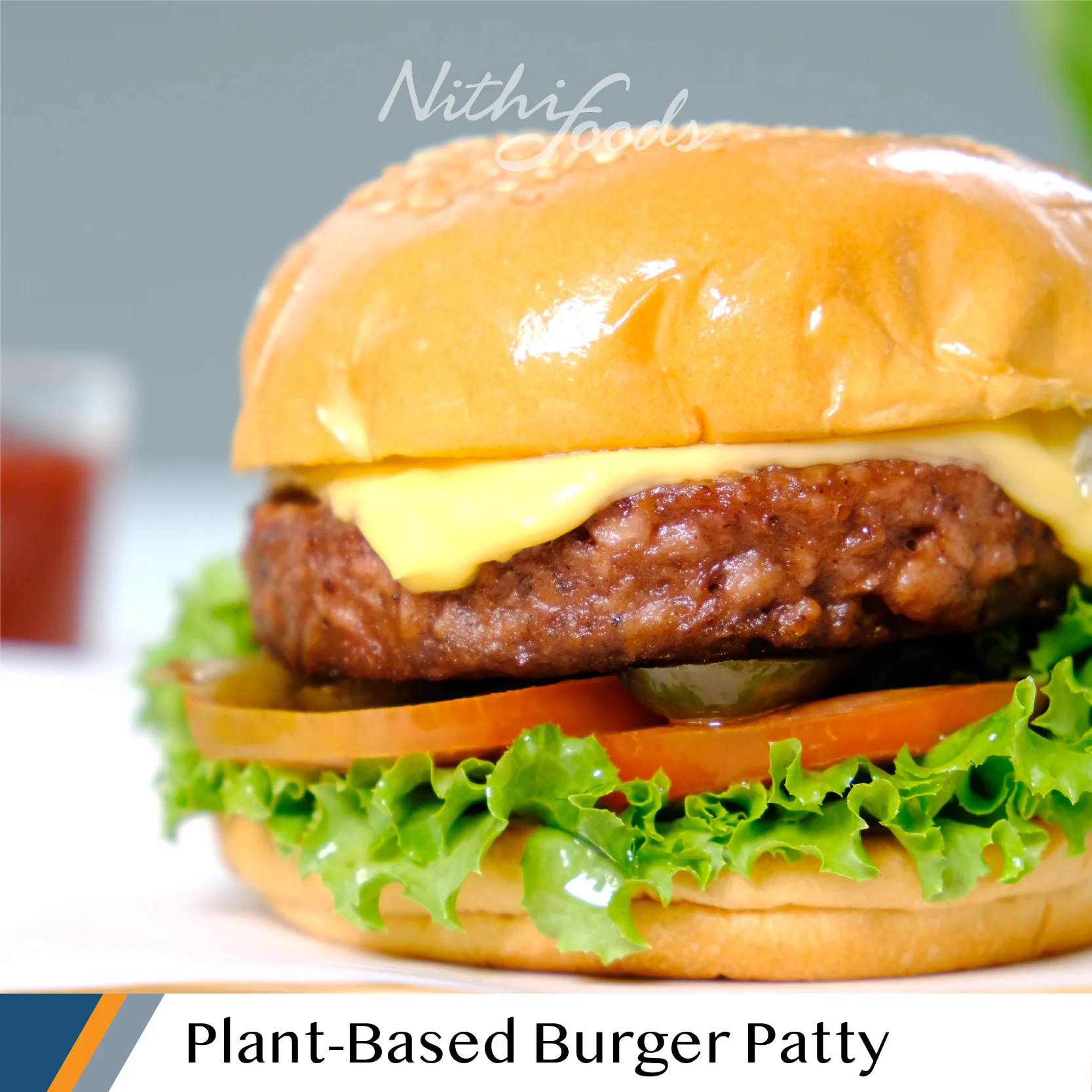 Best Quality Plant Based Burger Patty - Vegan Burger Mock Meat from Thailand