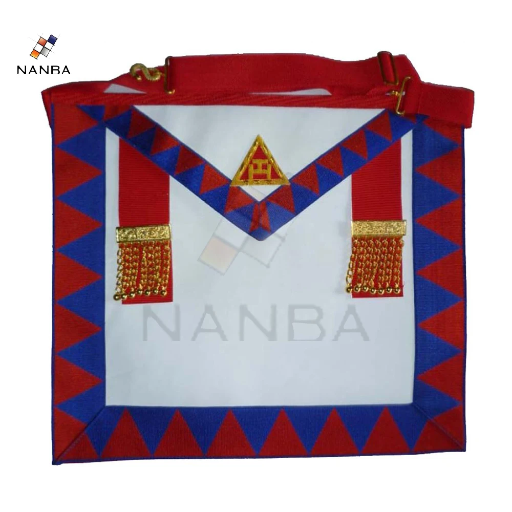 Фартук с ручной вышивкой Masonic last Master