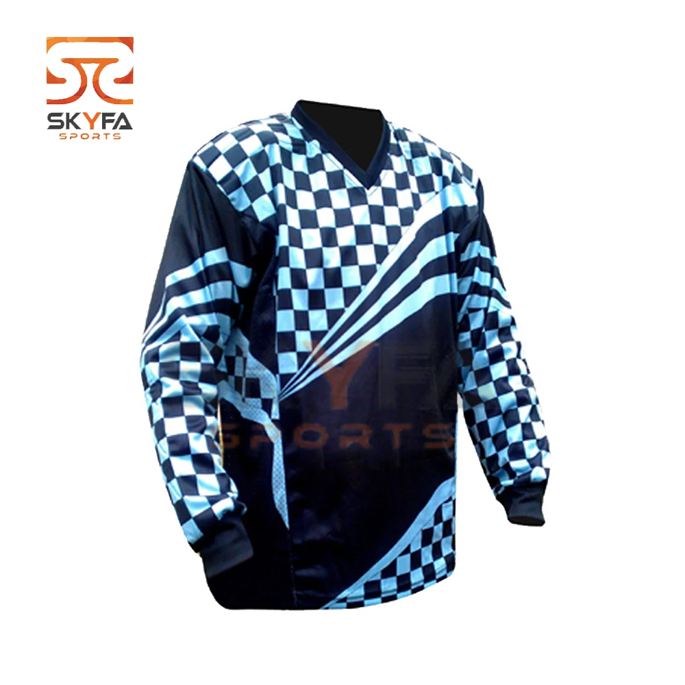 High Quality Comfortable Men Full Sleeve Sublimation Paintball Jersey