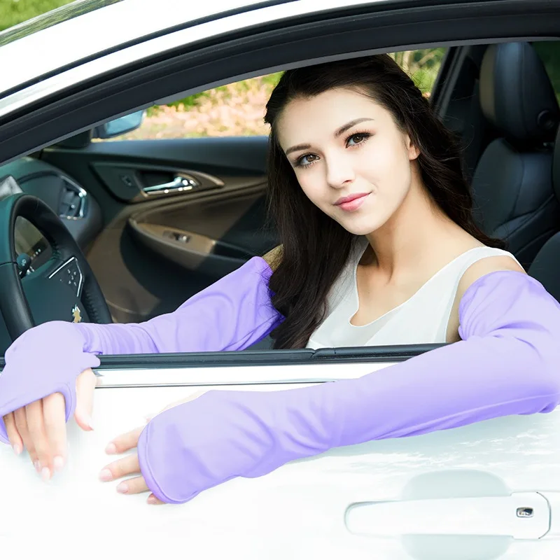 Втулка для льда препятствует наматыванию манжет с защитой от УФ-лучей и тонкой накладкой из ледяного шелка для долгих поездок