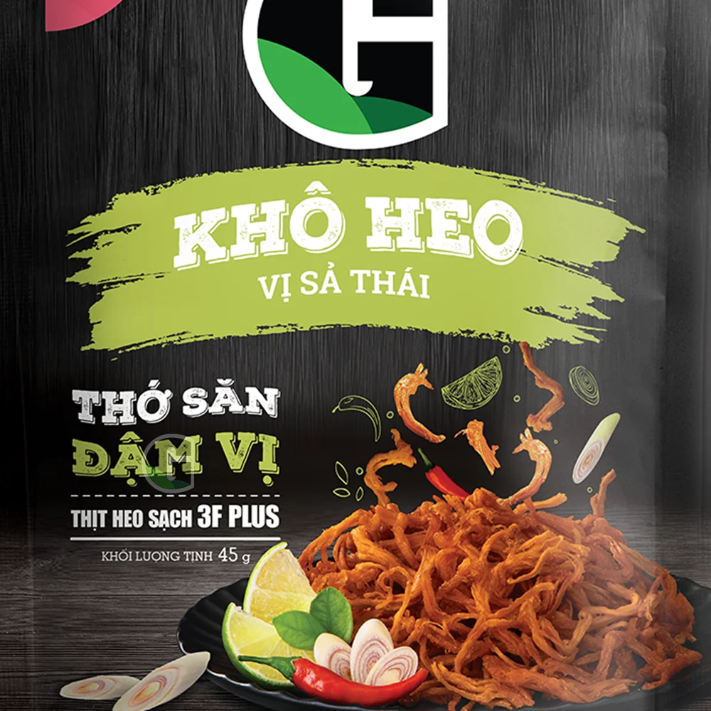 Лидер продаж в Азии тайский Лемонграсс сушеные полоски свинины специальная закуска из вкусная сушеная свинина со вкусом тайского лимона распродажа