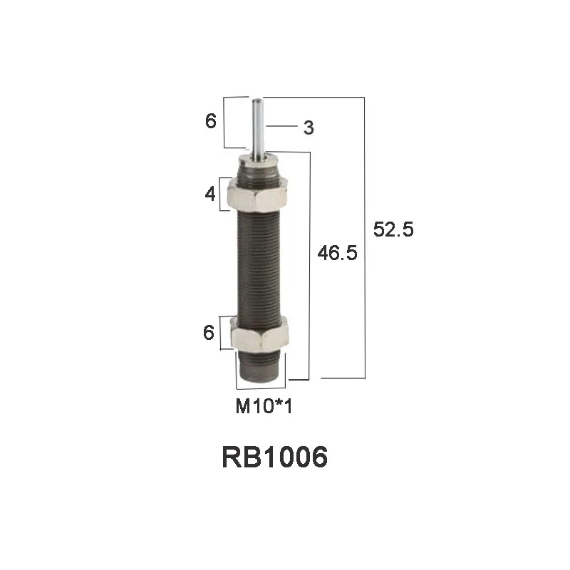 SHUYI RB1006  Shock Absorber oil hydraulic buffer
