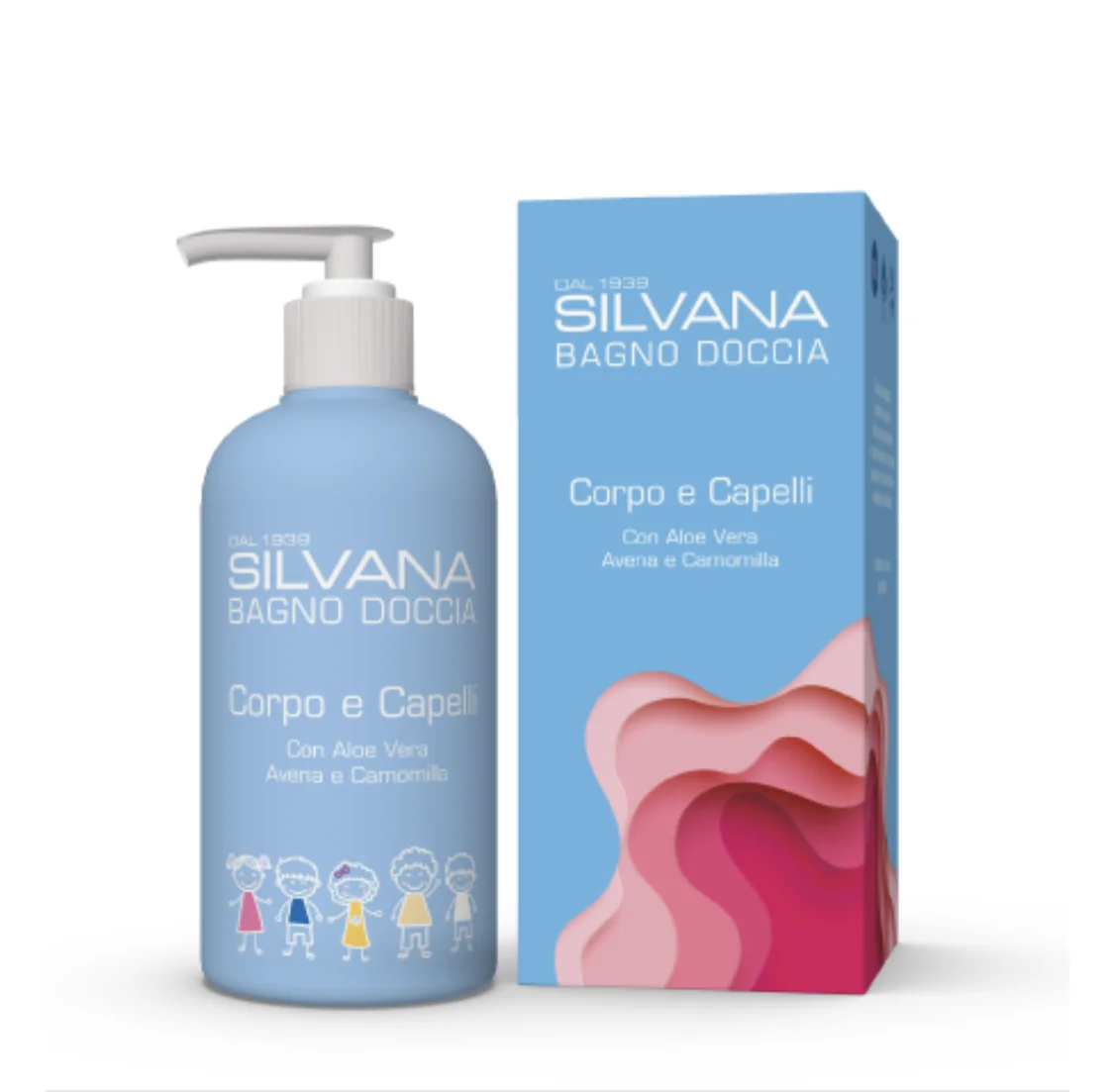 Новейший продукт для детей, сделанный в Италии, мягкий смягчающий Питательный гель Silvana для детских ванн и новорожденных