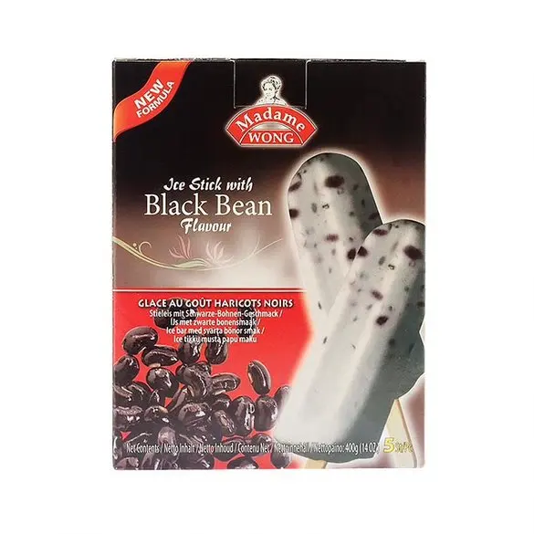 
Мороженое черного фасоли (формула кокосового молока) 