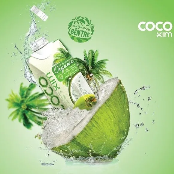 Органическая чистая кокосовая вода-330 мл, 1000 мл-Вьетнам-whatsapp + 84 383521884 оптовая продажа Сделано в вьетнаме