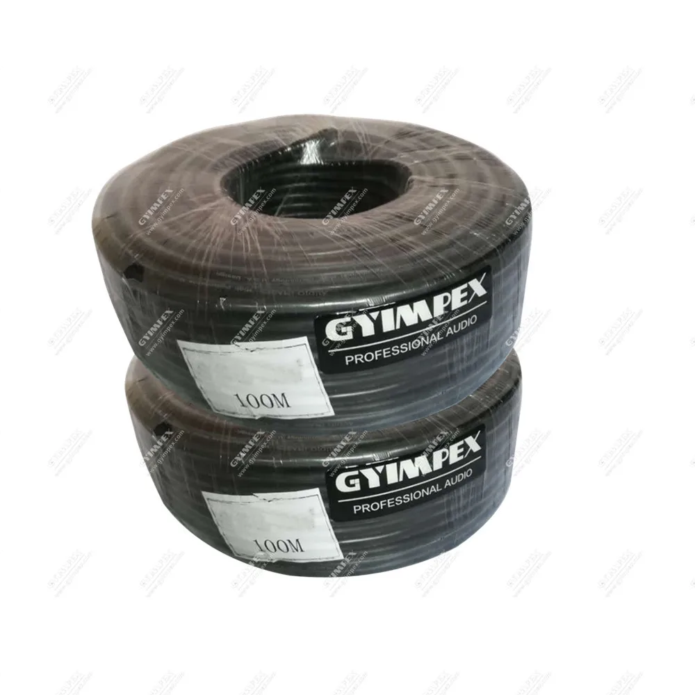 Touring grade 2 core 100meter/roll 2*4mm2 Professional Anti-pressure outdoor performance speaker cable