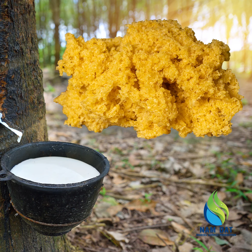 Advanced Technology Vietnam Manufacturer High Level Of Purity Yellow Color SVR 3L (TSR 3L) Nam Dat Natural Rubber Raw Materials